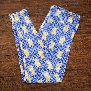 French Bulldog LulaRoe Leggings - Tall & Curvy